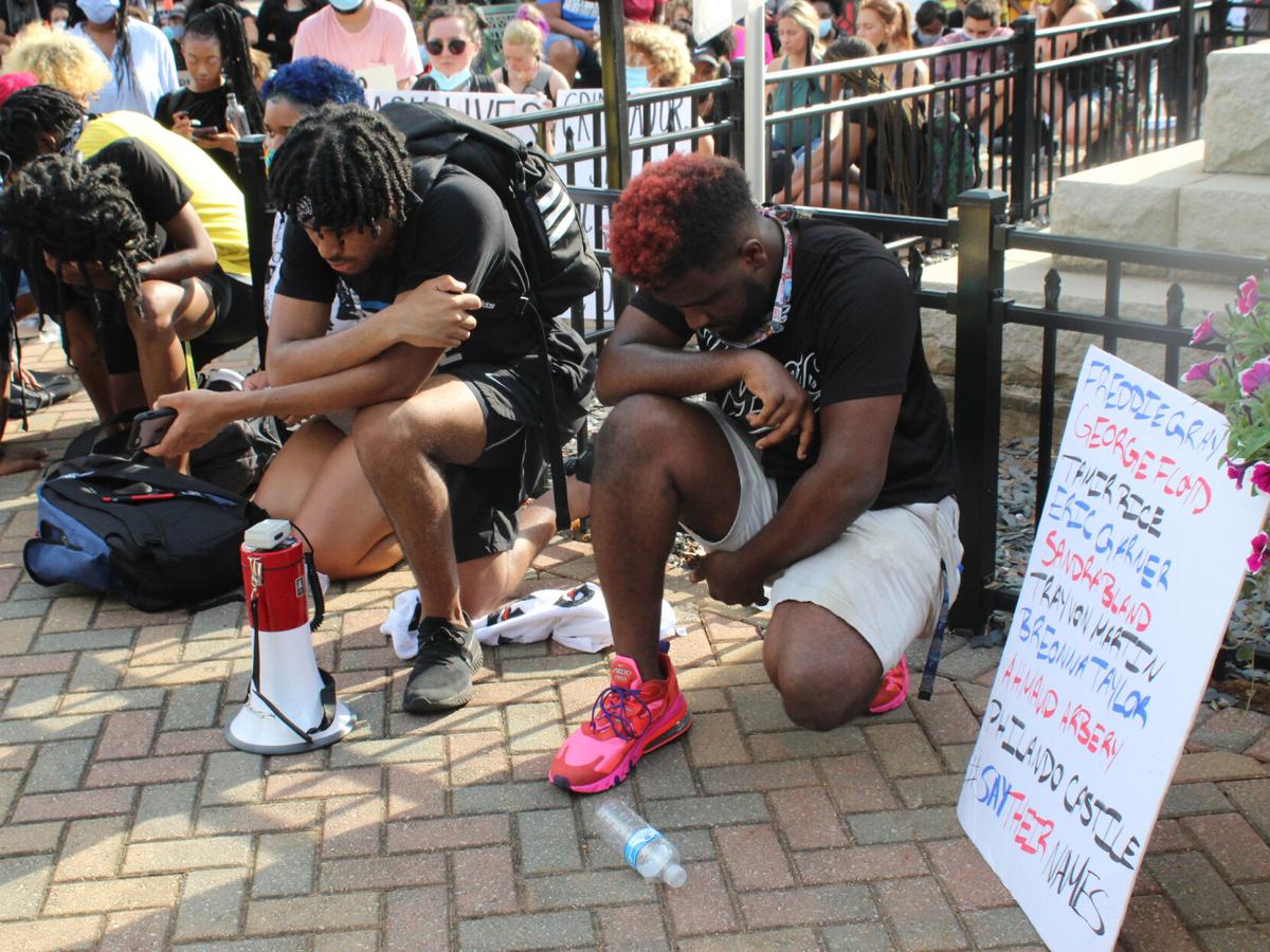 Photos Hundreds Pack The Mcdonough Square On Wednesday Multimedia Henryherald Com