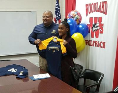 Woodland High S Maya Lovings Signs To Play Basketball At Southern