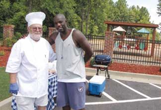 Cookout gets fathers involved at preschool