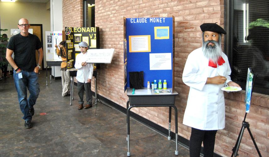 Dublin Elementary School 5th Graders Bring a Wax Museum to Life