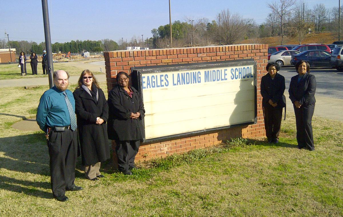 Eagle’s Landing Middle breaks ground on addition Henry News