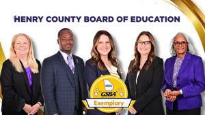 Henry County BOE recognized as 2026 GSBA Exemplary Board