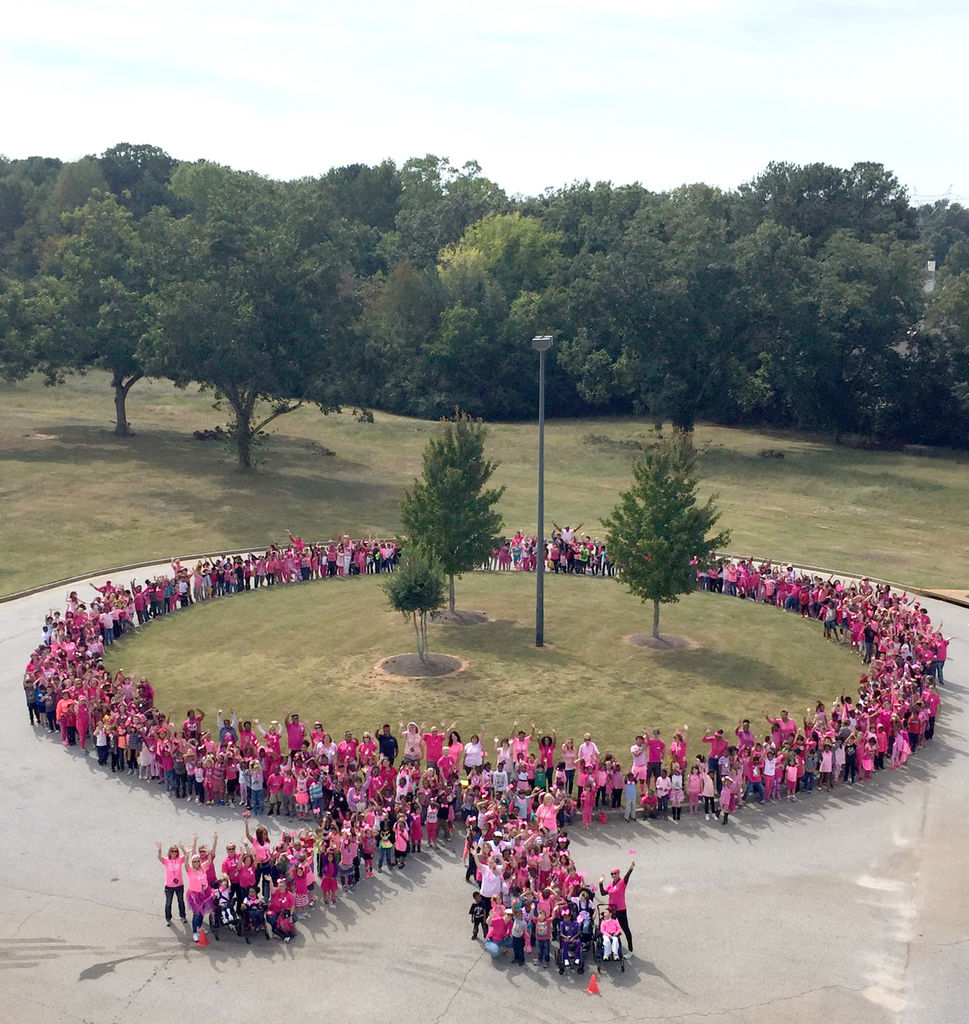 Pinked Out Flippen Elementary celebrates Breast Cancer Awareness Month