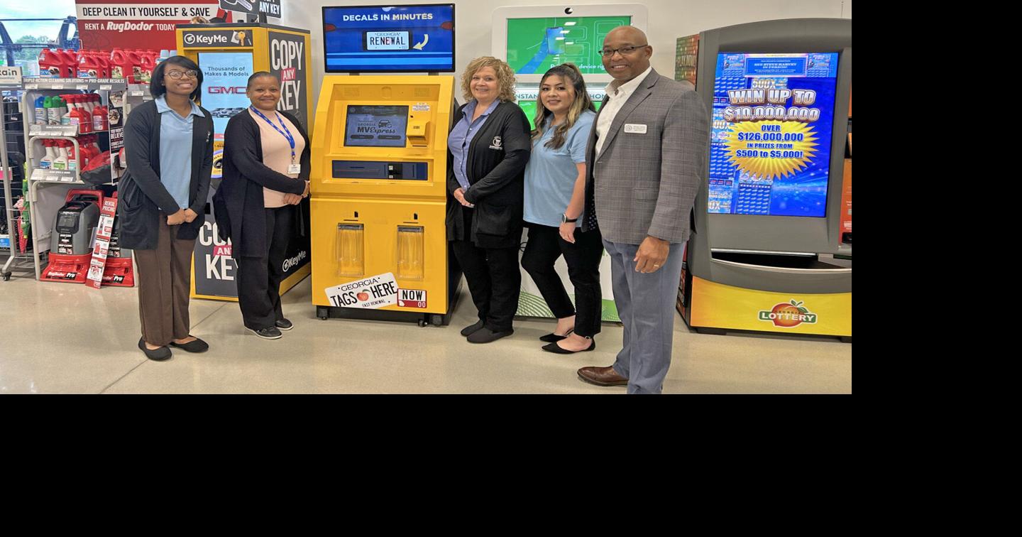 Car Tag Kiosk Opens At Union Grove Kroger News