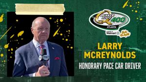 McReynolds named honorary pace car driver for NASCAR race