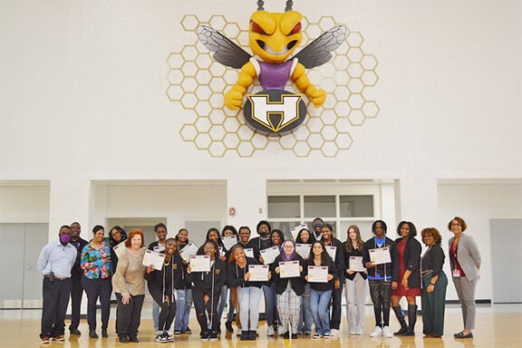 Hampton Teacher And Henry County Toastmasters Partner To Empower Students