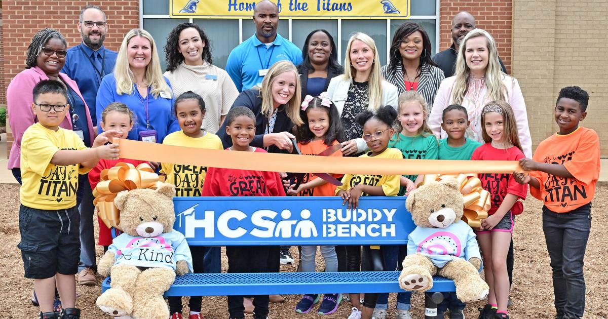 Henry County Schools launches Buddy Benches program with ribbon-cutting ...