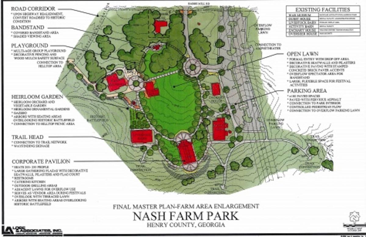 Master Plan For Nash Farm Park Up For Approval News Henryherald Com