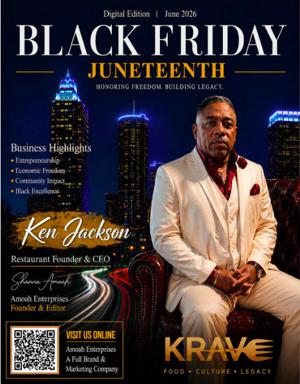 Amoah Enterprises publishes special Black Friday Juneteenth magazine issue
