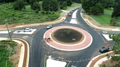 Roundabout at State Route 20, Turner Church Road completed