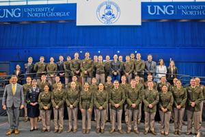 Local UNG cadets commissioned as second lieutenants