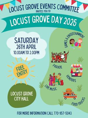 Locust Grove Day Is Saturday