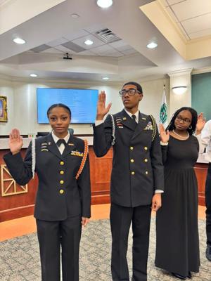 McDonough swears in newest group of student leaders
