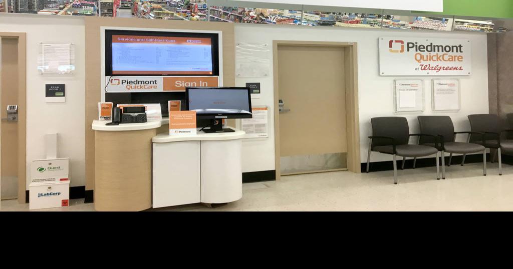 Piedmont Quickcare open second Walgreens location News