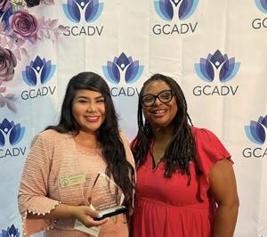 Georgia Coalition Against Domestic Violence honors Santos