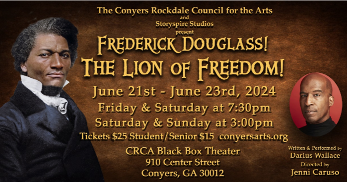 'Frederick Douglass! The Lion of Freedom!' Coming to Black Box Theater | News - Vimarsana News