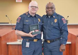 Henry County Fire Rescue celebrates assistant chief’s retirement