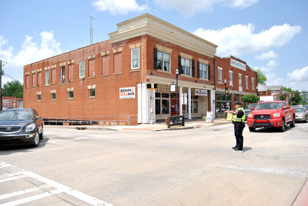 McDonough in the movies movie ‘Krystal’ filmed on the Square