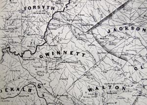 EXPLORING GWINNETT'S HISTORY: The Road to Gwinnett County