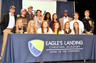 Eagles Landing Christian Academy Students Share Spotlight On National Signing Day News Henryheraldcom