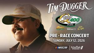 Dugger headlines Fan Zone entertainment for NASCAR race
