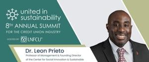 Prieto delivers presentation at sustainability summit
