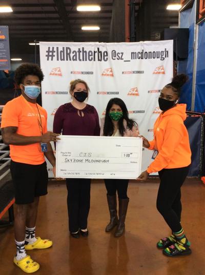 Sky Zone Mcdonough Donates 10 000 To Local Charities News Henryherald Com
