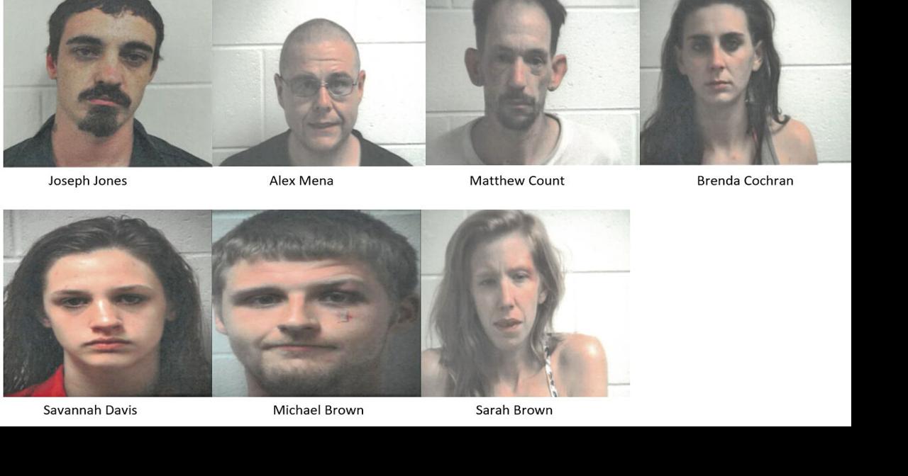 Search warrant in Hampton yields seven arrests on drugrelated charges
