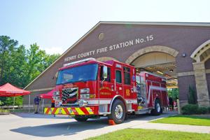 Henry County Fire-Rescue celebrates arrival of new trucks