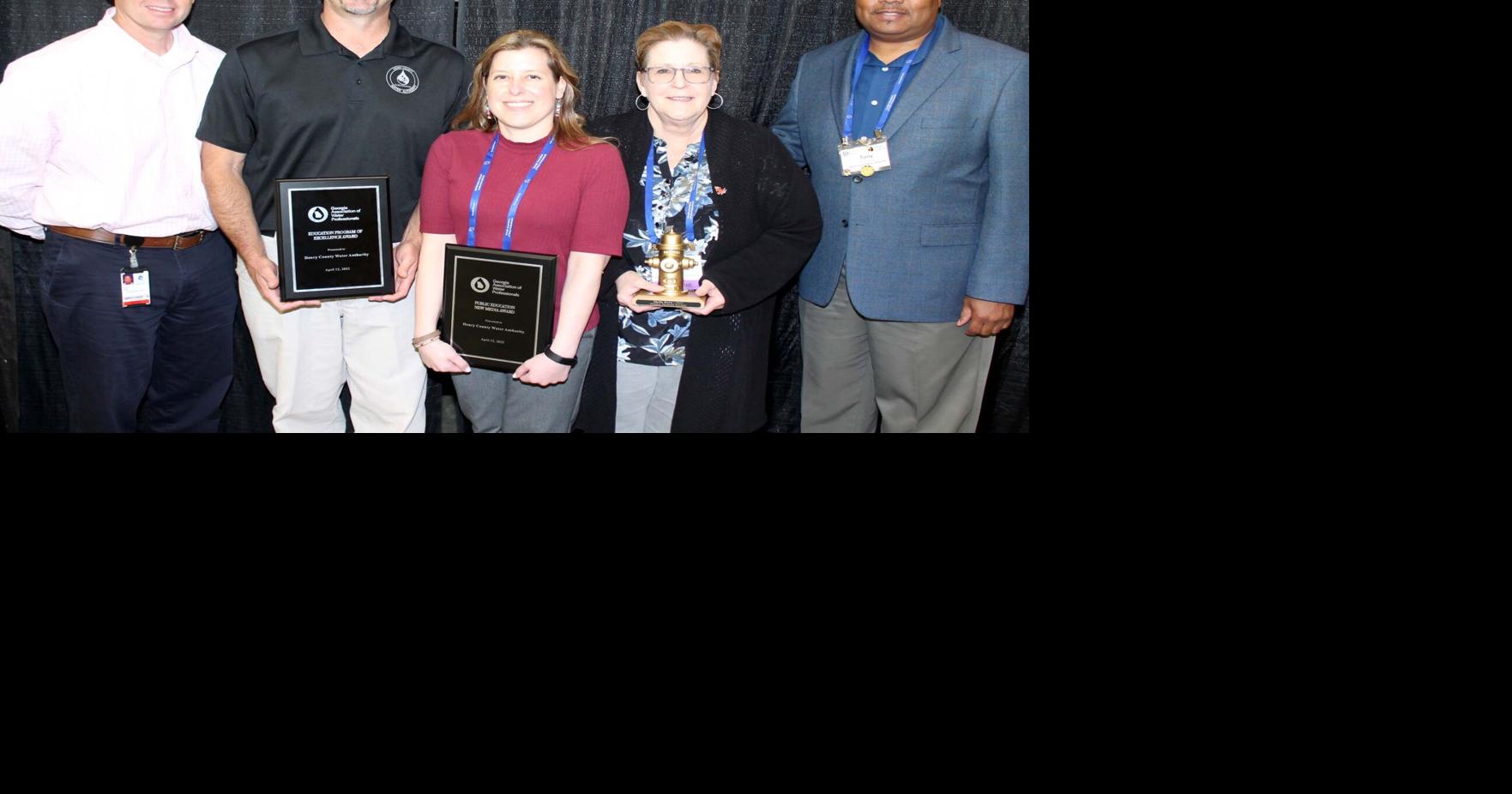 Henry County Water Authority, employees bring home awards News