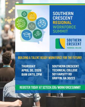 Southern Crescent Technical College to host workforce summit