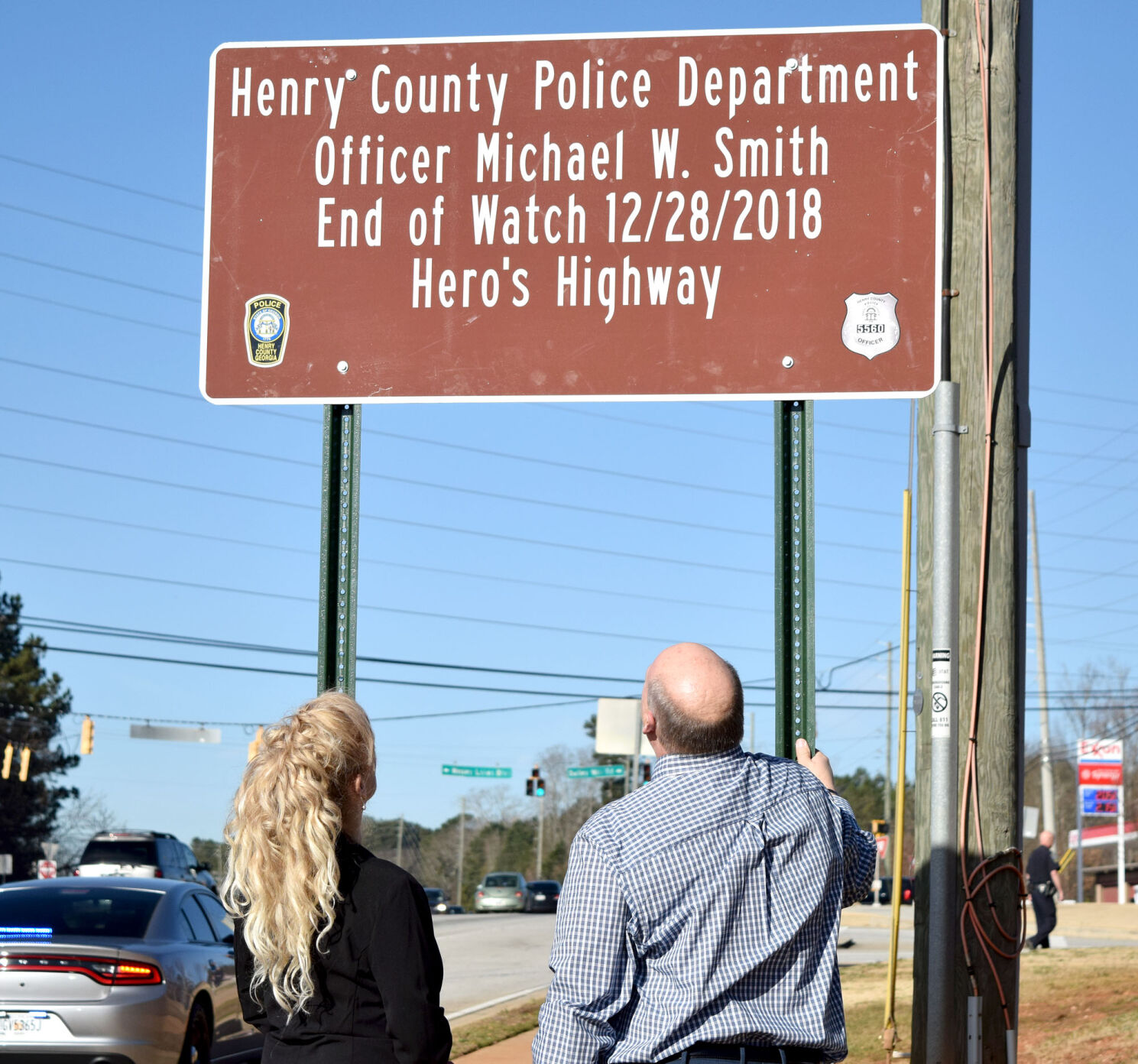 Memorial marker in honor of Officer Michael Smith unveiled - Vimarsana News