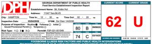 Hampton restaurant fails health inspection
