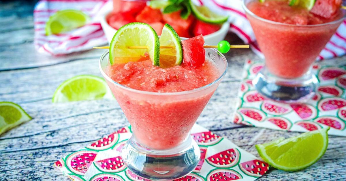 RECIPE: Watermelon Lime Frosty/Margarita