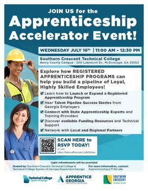 SCTC hosting apprentinceship event