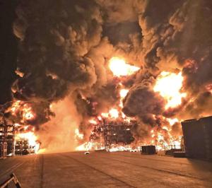 Authorities Investigating Tire Warehouse Fire