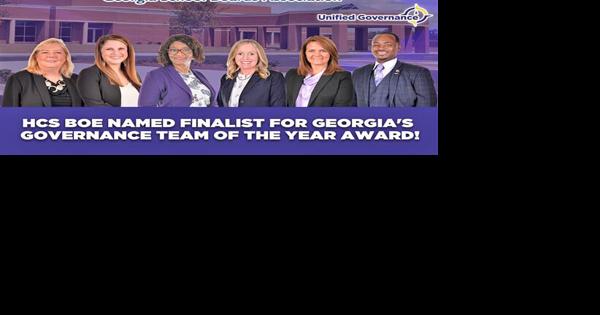 Henry County Board of Education named finalist for Georgia's Governance Team of the Year | News - Vimarsana News