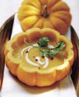 Ladle up a warm and hearty Vegan Pumpkin Peanut Butter Soup