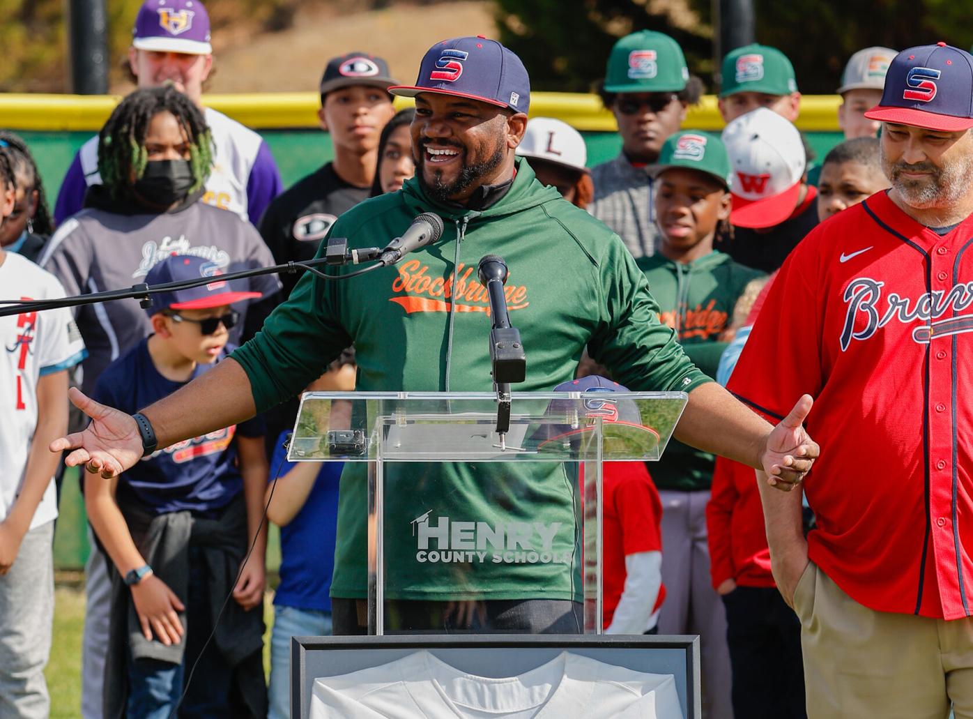 PHOTOS: Atlanta Braves star honored with Michael Harris II Day at  Stockbridge High School, Henry Herald Photo Slideshows