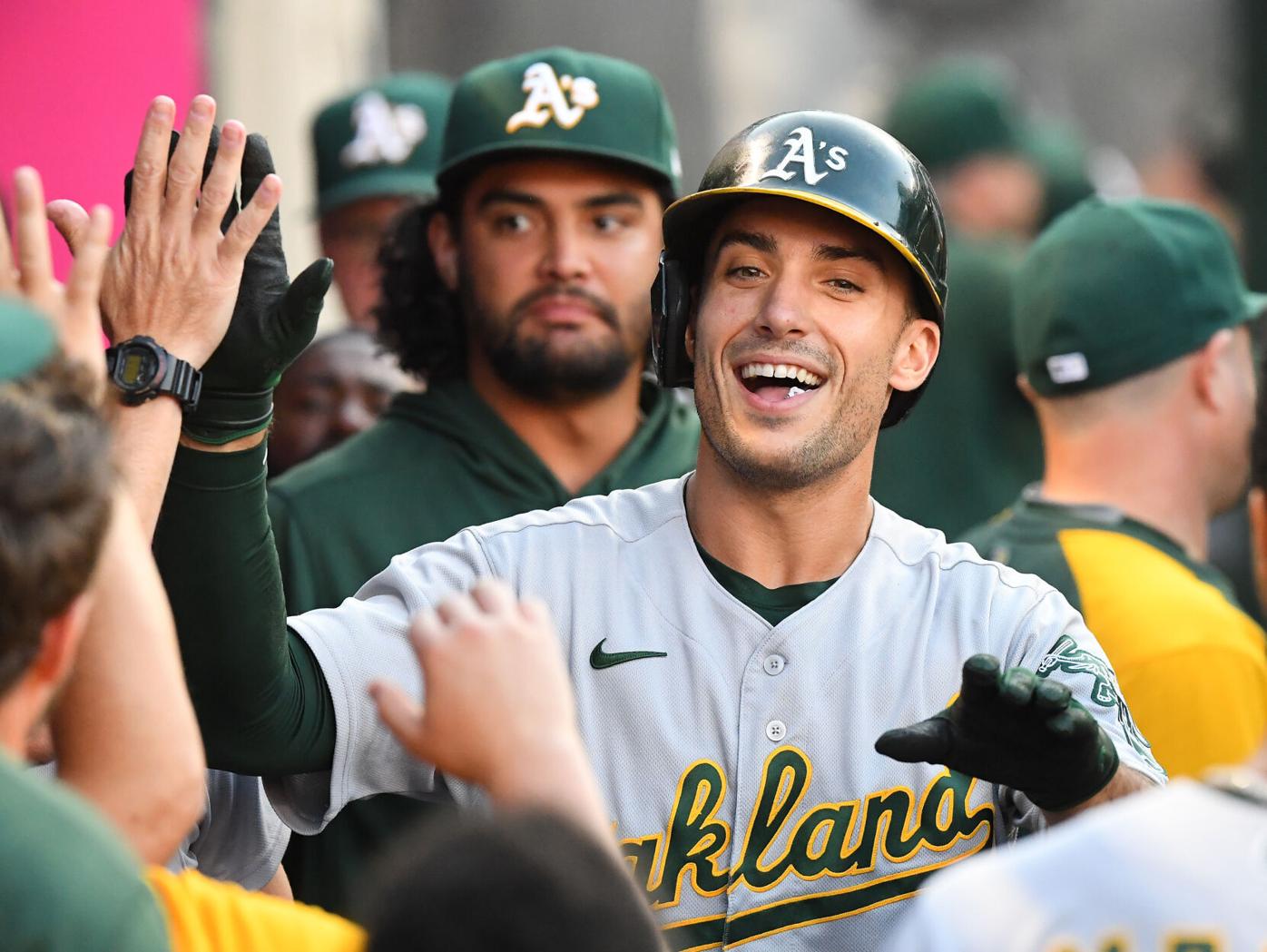 Oakland Athletics' Matt Olson reportedly headed to Atlanta Braves