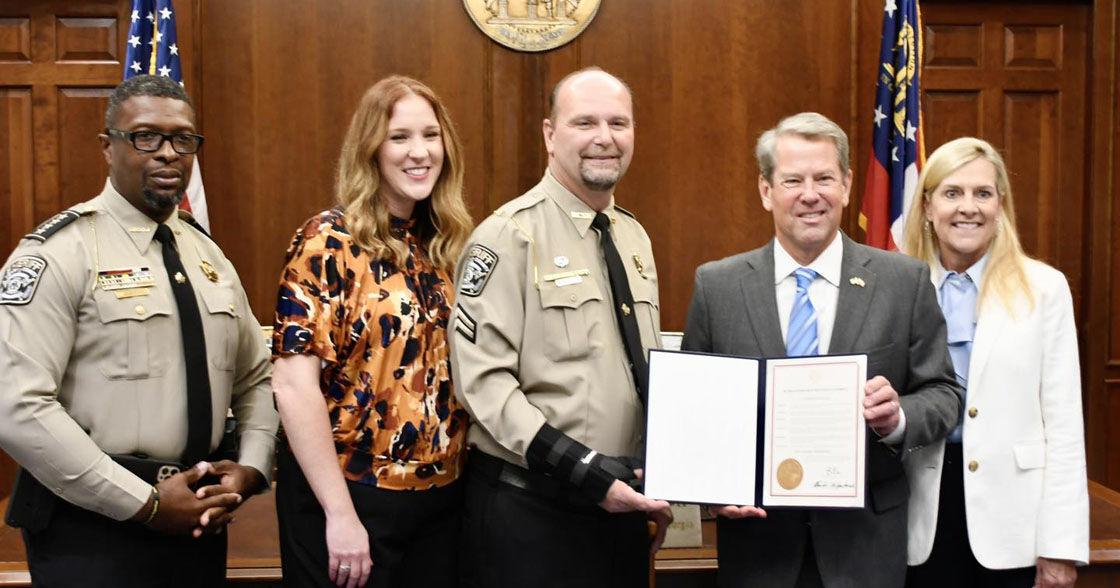Governor honors Henry County Sheriff's Office corporal wounded in line ...
