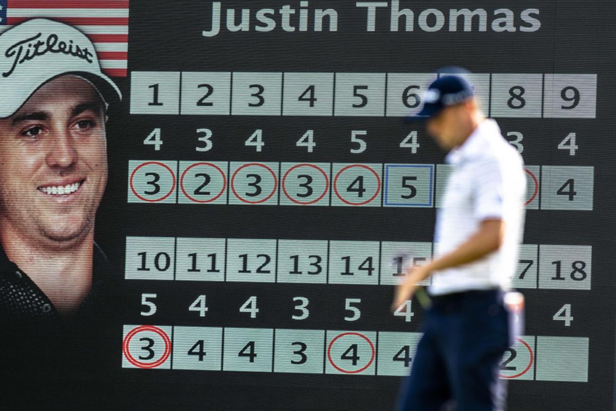 Justin Thomas Fires 61 Seizes 6 Shot Lead At Bmw Championship Sports Henryherald Com