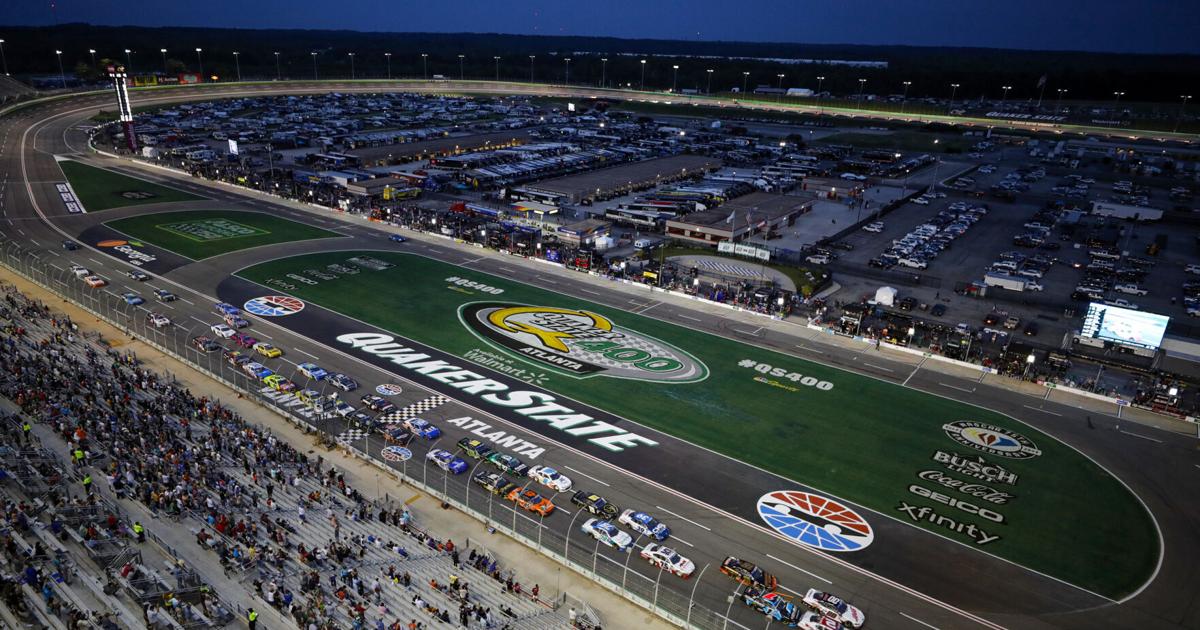 Atlanta Motor Speedway Christmas Lights 2025