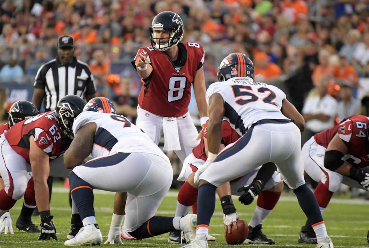 NFL: Pro Football Hall of Fame Game-Atlanta Falcons vs Denver Broncos