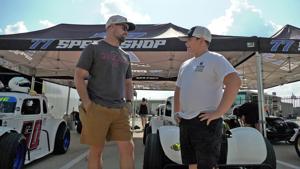 NASCAR star shares advice with Thursday Thunder racers