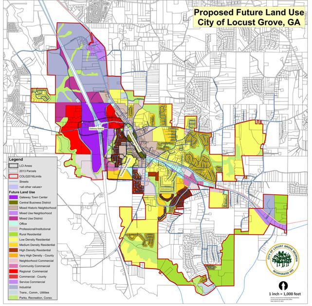 Future Land Use Changes Approved By Locust Grove City Council News Henryherald Com