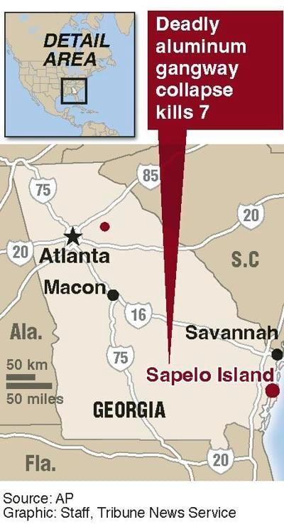 Locator map of Sapelo Island, GA.