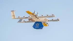 Walmart, Wing launches drone delivery from McDonough store