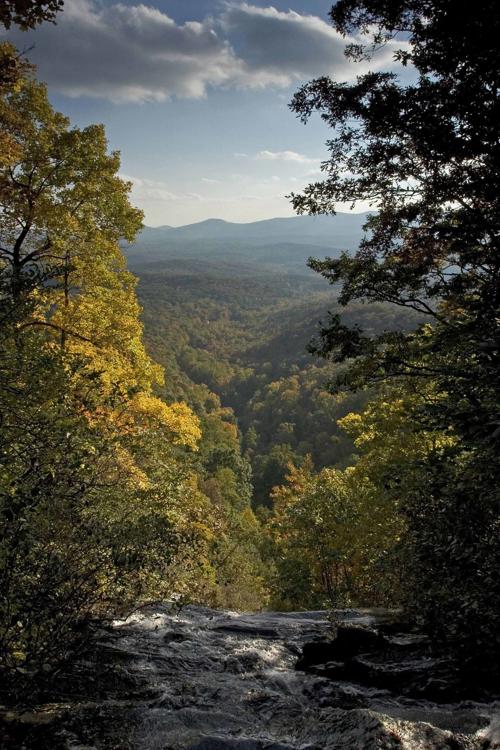Amicalola Falls State Parks From Above