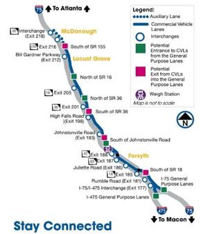 GDOT seeks input on Commercial Vehicle Lanes project